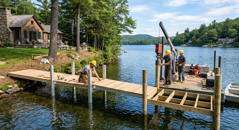 Water Dock Installation in Alpharetta, GA
