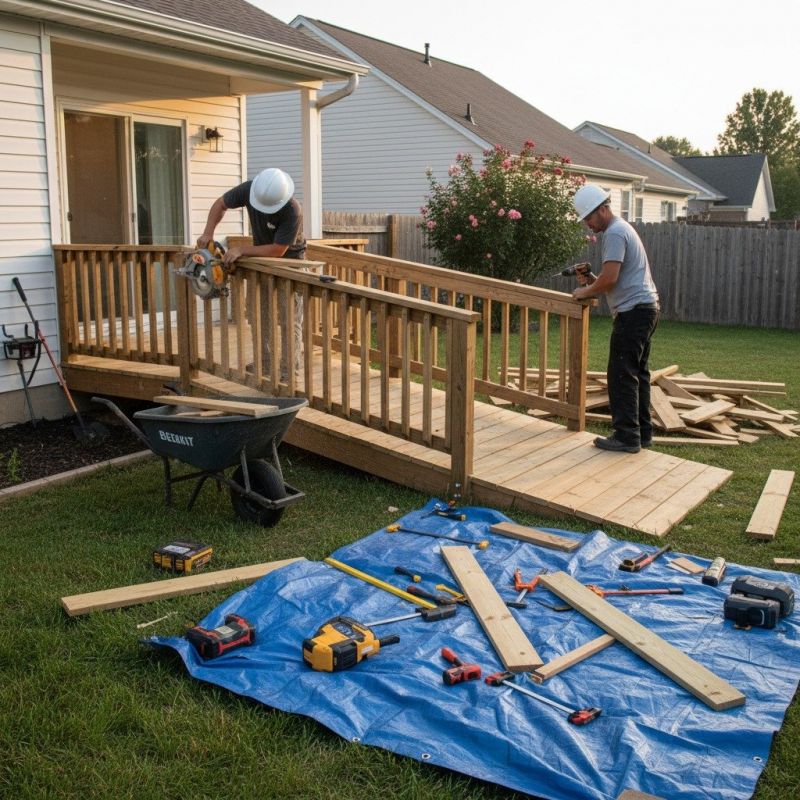 Local Disability Ramp Installation pros at work